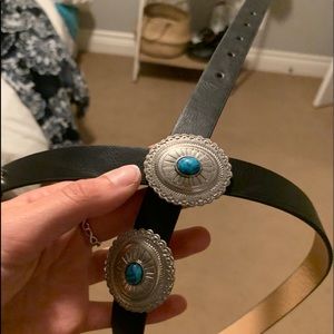 blue stone vintage belt!